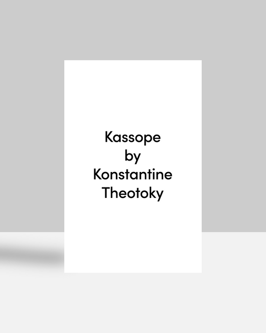 Kassope by Konstantine Theotoky (Bilingual Edition)